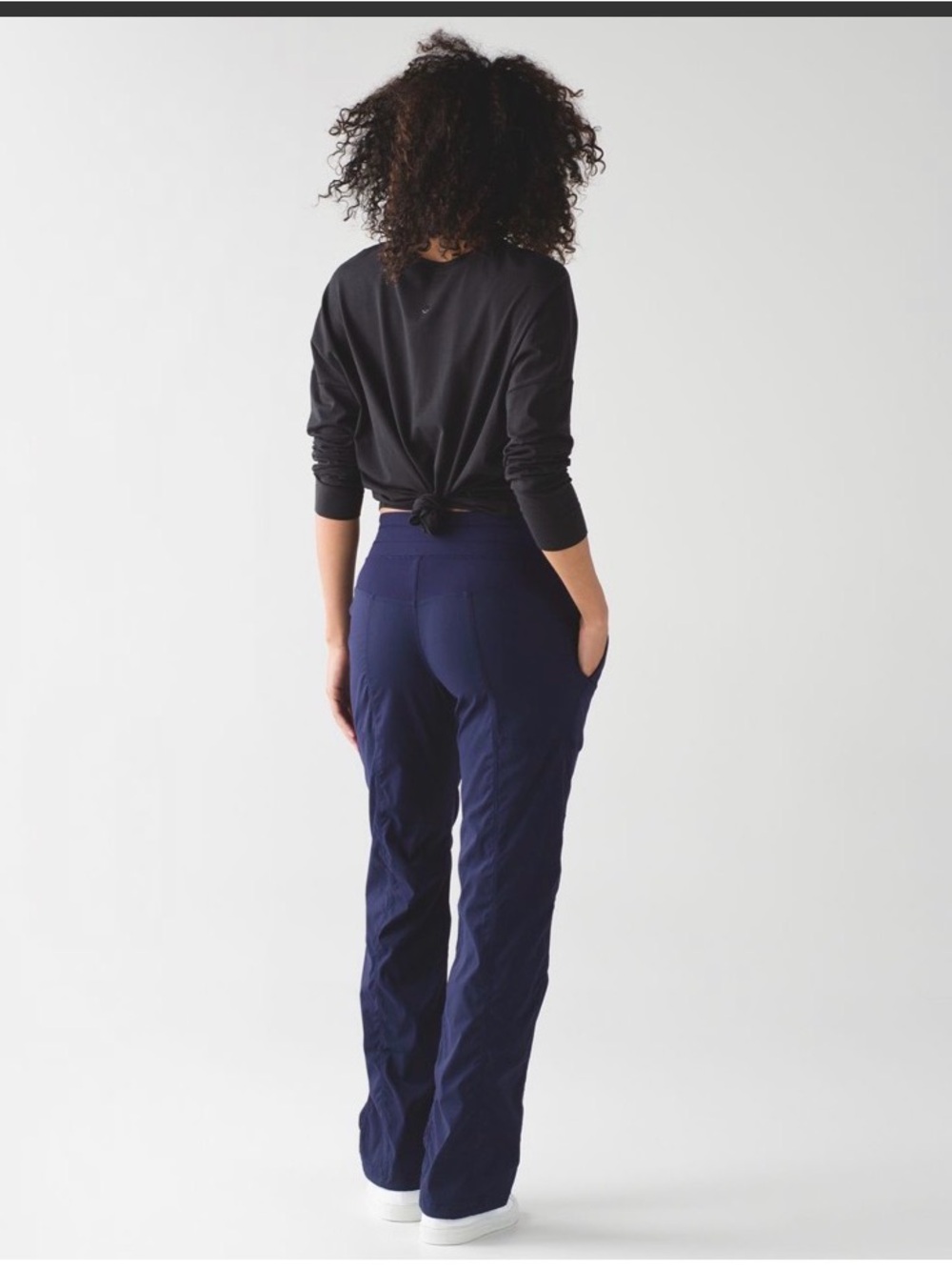 Lululemon Studio Pant III (Regular) Deep Indigo Size 10 - Picture 4 of 7